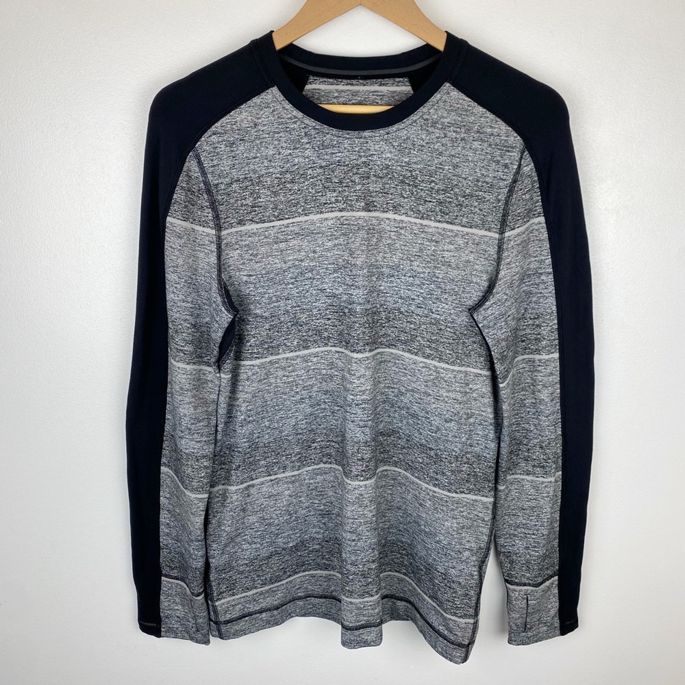 Lululemon Striped Long Sleeve Tee Small